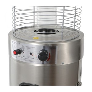 现代13kw不锈钢室外露台加热器玻璃管丙烷火焰液化石油气用于花园室外保暖 - Product Image 3