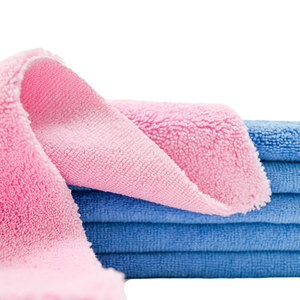 Serviette de lavage auto en microfibre, à poils longs et courts, épaisse, petite et carrée, pour le nettoyage de voiture - Product Image 3