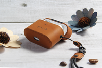 Étui en cuir premium pour AirPods Pro 3 2 1, accessoires pour écouteurs, cuir tout inclus avec cordon pour AirPods 1 2 3 4