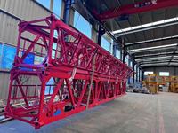 2.5T 36M Grue à tour sans cabine à plateforme plate pour la construction, Pièces de rechange pour moteur de boîte de vitesses, Cric hydraulique QTP40-HS3610P