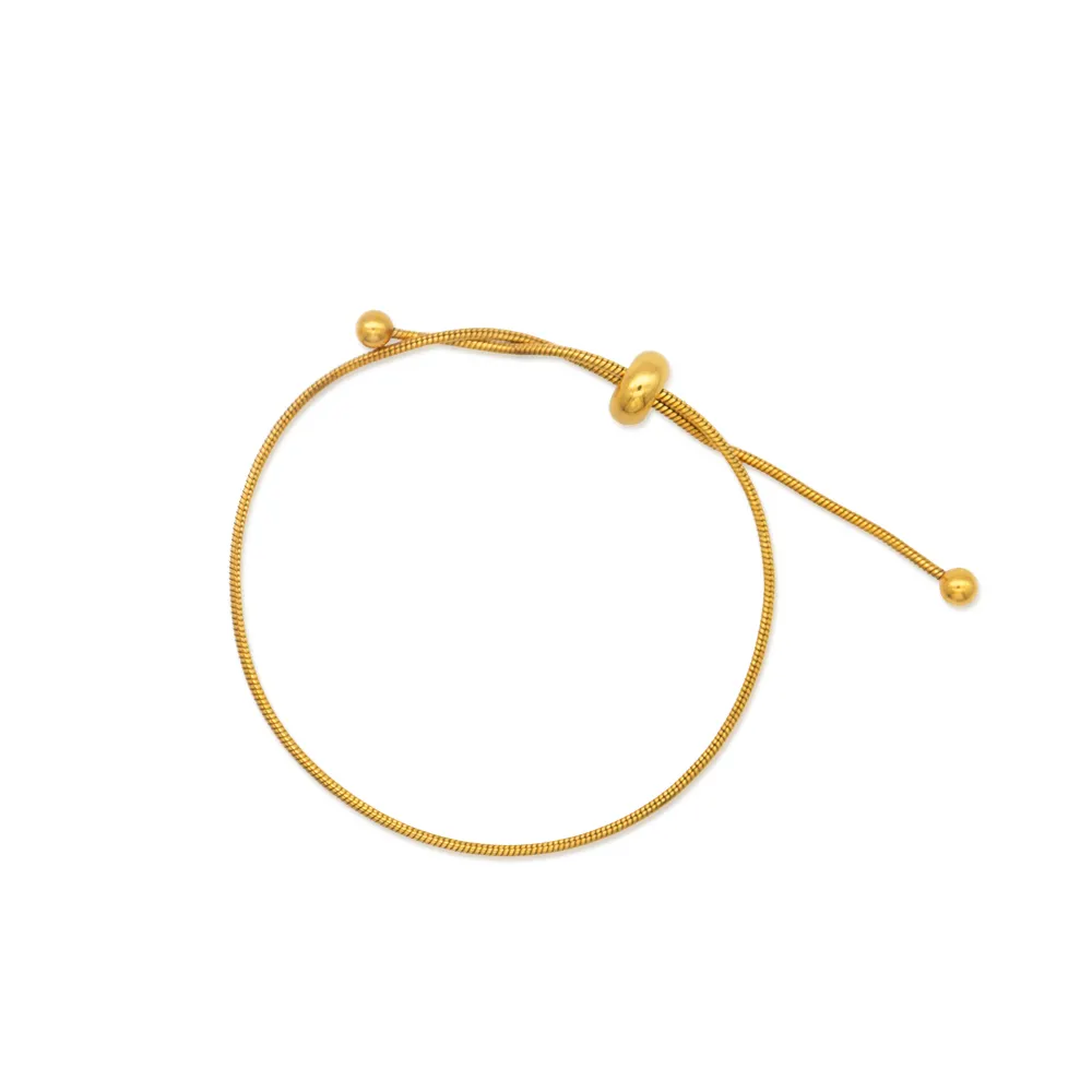 Moon girl — bracelet en acier inoxydable pour femmes, design Original, en acier inoxydable, plaqué or, 316L, chaîne serpent ajustable pour étudiante