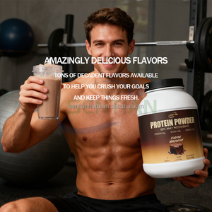 <span class=keywords><strong>100</strong></span>% altın standart izole peynir altı suyu proteini kas dayanıklılığını artırır, kas dönüşümünü artırır - Product Image 4