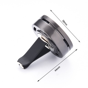<b>Wholesale</b> <b>Car</b> Fragrance <b>Diffuser</b> Vent Clip Scent Electroplating Black <b>Car</b> Perfume <b>Diffuser</b> - Product Image 3