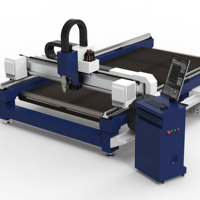 Mesin pemotong Laser serat Gantry portabel, daya 1.5kw/3kw/6kw, ukuran 3015/3016/4020, pemasangan mudah