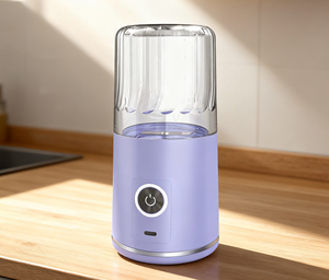 260ml Battery-Powered USB Rechargeable Heavy-Duty <b>Blender</b> Juicer Portable Low Noise Leak-Proof Ice Crushing Turbo Mode Outdoor - Product Image 5