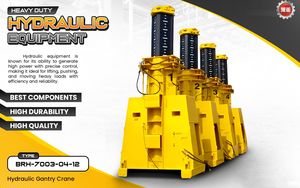 New Telescopic Hydraulic <b>Gantry</b> <b>Crane</b> 100 Ton with Motor & Bearing for Lifting (12m Lifting Height) - Product Image 3