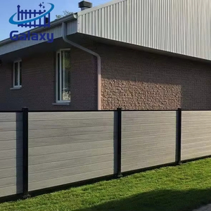 Pannello europeo High-End WPC legno plastica recinzione composita per vialetto esterno ignifugo di sicurezza domestica Privacy - Product Image 1