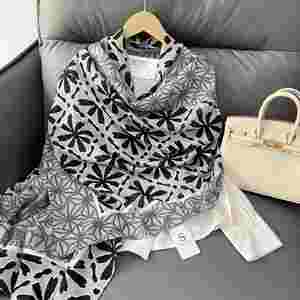 Luxury Brand Cotton Linen Polyester Printed Scarf <b>Wraps</b> <b>Blanket</b> Sunscreen Shawls for Women YHK0013 - Product Image 2