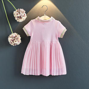 Échantillon gratuit de vêtements pour enfants, robes en coton pour bébés filles coréennes, été, provenant d'une boutique en ligne de vente en gros - Product Image 4