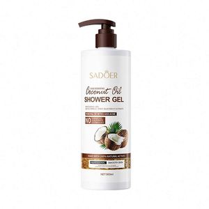 ครีมอาบน้ำน้ำมันมะพร้าวบำรุง500มล. มีกลิ่นหอม OEM ใหม่ครีมอาบน้ำ - Product Image 6