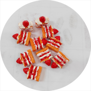 100 pièces <span class=keywords><strong>de</strong></span> breloques en résine alimentaire en forme <span class=keywords><strong>de</strong></span> gâteau à la <span class=keywords><strong>fraise</strong></span> 3D, pour la fabrication <span class=keywords><strong>de</strong></span> bijoux, <span class=keywords><strong>de</strong></span> porte-clés, <span class=keywords><strong>de</strong></span> nœuds pour cheveux, <span class=keywords><strong>de</strong></span> centre <span class=keywords><strong>de</strong></span> table - Product Image 2