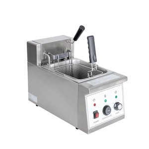 <span class=keywords><strong>Friteuse</strong></span> Commerciale Automatique à Levage de Panier pour Frites Belges, <span class=keywords><strong>Friteuse</strong></span> Professionnelle à Cuve Unique pour Restaurant - Product Image 2