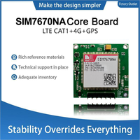Carte mère SIMcom SIM7670E CAT1 LTE 4G GPS avec puce Qualcomm, données + GNSS en option, applications vocales M2M IoT en stock