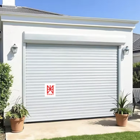 Porte anti-tempête moderne finie, portes enroulables, fabricant chinois, volet de rangement autoportant avec porte coulissante en aluminium à persiennes pour entrepôt