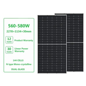 Module solaire photovoltaïque <span class=keywords><strong>Jinko</strong></span> Solar 530w 540w 550w 182 cellules demi-cellules 550 watts - Product Image 1