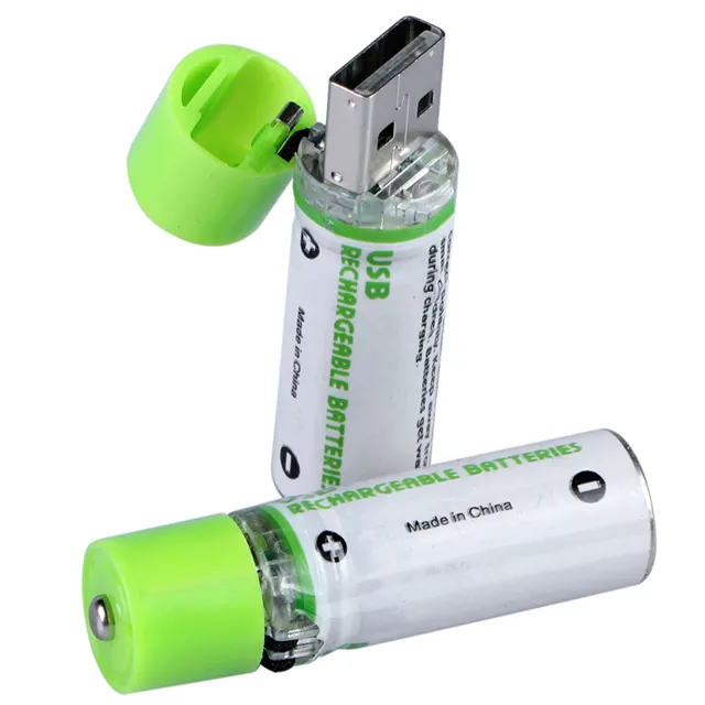 Bateria aa recarregável usb 2019 preço barato, 1450mah clientes oem 1.2v bateria aa tamanho