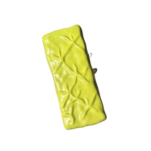 Chocolate relleno de matcha con forma rectangular, accesorios de sonido ASMR, juguetes divertidos para videos, bola verde suave, pegajosa y saltarina para manualidades DIY - Product Image 1