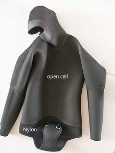 <span class=keywords><strong>Muta</strong></span> <span class=keywords><strong>da</strong></span> Immersione Premium OEM di Fabbrica in Neoprene Mimetico con Cappuccio <span class=keywords><strong>Muta</strong></span> <span class=keywords><strong>da</strong></span> Snorkeling a Cella Aperta Colorata per Pesca Subacquea - Product Image 6