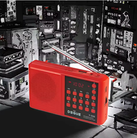 Lecteur MP3 Gurbani portable avec batterie 1200 mAh, charge USB-C, haut-parleur Coran/Bible, nouveau modèle, petite radio d'extérieur, fonction lampe torche