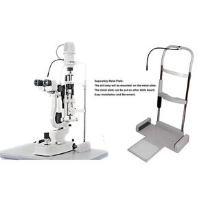 China Top Kwaliteit Oogheelkundige Apparatuur Optische <span class=keywords><strong>Biomicroscope</strong></span> 5 Stappen Vergrotingen Led Slit Lamp LS-4 - Product Image 1