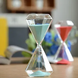 home decor 15min hexagonal hourglass sand time custom hourglass manufacturer