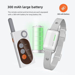 Nueva llegada <span class=keywords><strong>Collar</strong></span> de entrenamiento para perros al por mayor con IPX7 recargable mascota bebé electrónico Anti-ladrido <span class=keywords><strong>collar</strong></span> 3000FT remoto - Product Image 6