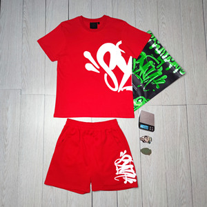 T-shirt à manches courtes délavé à l'acide <span class=keywords><strong>Syna</strong></span> World 100% coton, vêtements de sport respirants, graphique, séchage rapide, entraînement, streetwear, ensemble unisexe - Product Image 6