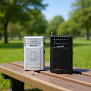 Radio Portátil Kooltech CPR152 AM FM de 2 Bandas, 10x6x2 cm - Product Image 3