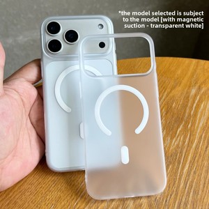Funda Magnética para iPhone 18 Pro Max, Tacto Piel, Antihuellas, Delgada, Mate, Rígida, de PC, para iPhone 18 Pro, 17, 16, 15 - Product Image 5