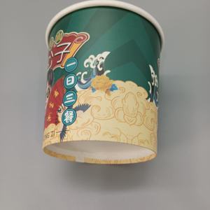 Vaso de papel personalizado para palomitas de maíz, cubo para palomitas de cine, vaso para patatas fritas, proveedor de China - Product Image 6