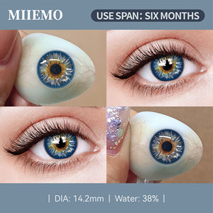 Miiemo en termes <span class=keywords><strong>de</strong></span> confort <span class=keywords><strong>de</strong></span> port Nouveau produit Belles couleurs Beauté <span class=keywords><strong>Lentilles</strong></span> <span class=keywords><strong>de</strong></span> <span class=keywords><strong>contact</strong></span> avec puissance - Product Image 2