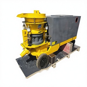 Wet Dry Cement Refractory Concrete <strong>Shotcrete</strong> <strong>Machine</strong> With High Efficiency for Culverts for Coal Mines - Product Image 1