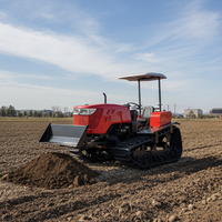Motoculteur à chenilles certifié CE, haute efficacité, prix usine, pour l'exportation