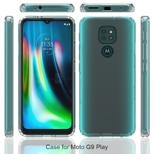 Funda transparente de acrílico a prueba de golpes con logotipo personalizado, carcasa trasera transparente para Motorola <span class=keywords><strong>Moto</strong></span> G9 <span class=keywords><strong>Play</strong></span> - Product Image 3