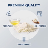 Poudre de protéines d'œuf de qualité supérieure en vrac, pasteurisée, riche en protéines, sans produits laitiers, sans lactose, alternative au lactosérum, pour la nutrition sportive