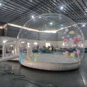 Casa Gonfiabile a Bolla in PVC 5m con Piattaforma per Saltare, Tenda a Cupola Trasparente Gonfiabile, Casa Rimbalzante a Bolla per Bambini - Product Image 2