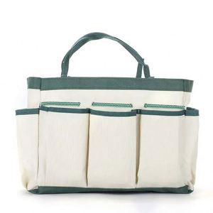 Fashion Design 8 Deep Pockets Handles Strap <b>Tool</b> Kit for <b>Garden</b>-<b>tools</b> <b>Storage</b> <b>Garden</b> <b>Tool</b> Bag Canvas <b>Garden</b> Tote Bag - Product Image 5