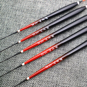 ナノスリムブラックフロート垂直ブイレイクボトムフィッシング敏感軽いバイツ野生のコイティラピア厚いテールマーカー混合 - Product Image 2