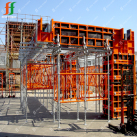 Poutre en bois H20 compatible avec le coffrage en béton Doka, poutre de support modulaire pour la construction de dalles et de murs.