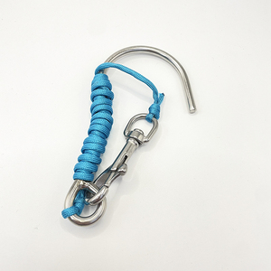 Gancho de Buceo Individual para Arrecife con Cuerda de 1.3M y Mosquetón - Product Image 6