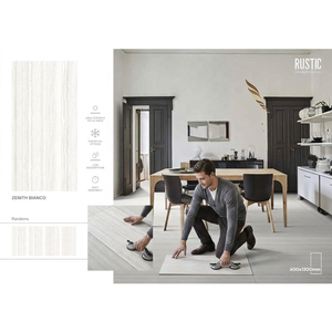 Plain White Rectified Porcelain Tiles 60x120cm Non Slip Outdoor <b>Flooring</b> for Pools and Landscape Areas - Product Image 6