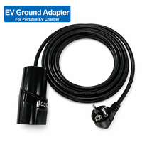 Adaptateur de mise à la terre GB/T pour VE, solution de chargeur VE sans mise à la terre, 16A 3.6kW, adaptateur de charge portable