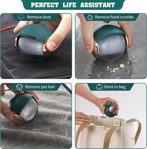 Rodillo Quitapelusas Adhesivo Portátil para Viajes y Hogar, Removedor de Pelo de Mascotas, Lavable y Reutilizable, Rodillo de Gel para Ropa, Precio de Fábrica - Product Image 5
