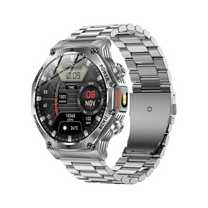 Reloj Inteligente Resistente para Hombre AK82 con <span class=keywords><strong>Pantalla</strong></span> HD <span class=keywords><strong>de</strong></span> 1.8 Pulgadas, <span class=keywords><strong>Linterna</strong></span>, Llamadas por Bluetooth, Batería <span class=keywords><strong>de</strong></span> 800 mAh y Monitoreo <span class=keywords><strong>de</strong></span> Salud para Deportes al Aire Libre - Product Image 1