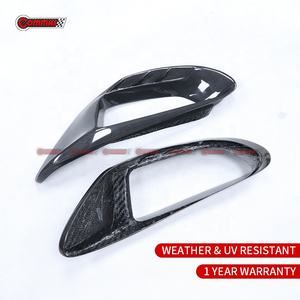 Mejor Calidad, Estilo Pista, Piezas de Auto de Fibra de Carbono Seca, Rejilla de Ventilación Trasera para Ferrari 488 - Product Image 6