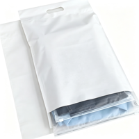 Enveloppes d'expédition en polyéthylène avec poignée découpée et adhésive pour petites entreprises, cadeaux, mariages et fêtes