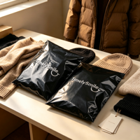 Sacs d'expédition personnalisés avec votre propre design, sacs d'emballage en polyéthylène LDPE pour vêtements