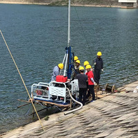 ROCK-300B Équipement d'extraction minière souterraine pour l'or, machine de forage directionnel horizontal pour l'essai des sols (SPT)