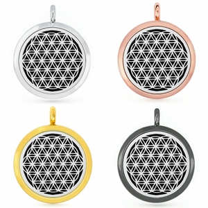 <span class=keywords><strong>Pendentif</strong></span> <span class=keywords><strong>diffuseur</strong></span> d'huiles essentielles et de parfum en gros, diamètre 30 mm, avec 5 tampons offerts - Product Image 5