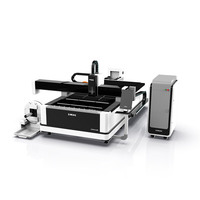 Machine de découpe laser à fibre automatique nouvelle conception 3000W Cypcut HIWIN 3 axes refroidie par eau AI/PLT pour aluminium et carbone, directement de l'usine